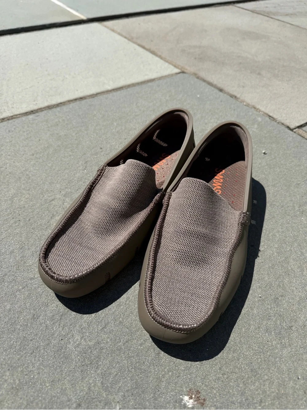 SWIMS Venetian Loafer; Men's Slip-On Loafer in “Acorn” (like new, worn once)